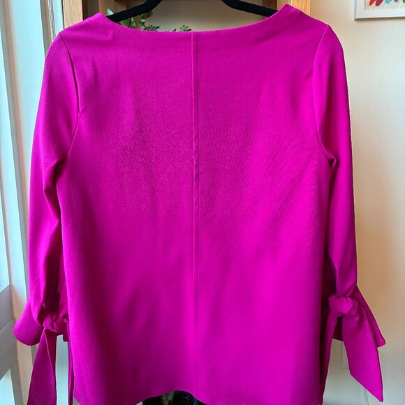 Ann Taylor NWT Pink Long Sleeves with Ties - Size S - Picture 2 of 7